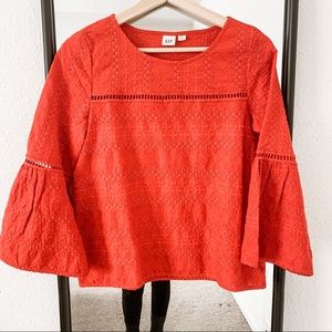 Gap bell sleeve shirt